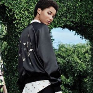 Victoria Beckham for Target Satin Bomber Jacket